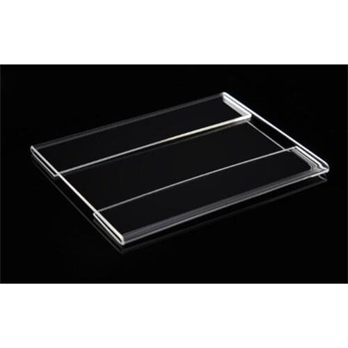 10X15cm 1.3mm Acrylic label sign tag price display rack shelf wall mounted desk adhesive label price sign holder label frame