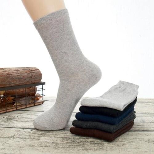 5 Pair New Autumn Winter Mens Animal Sock Combed Cotton Socks Mens Big Size Crew Socks Warm Mens Casual Business Socks