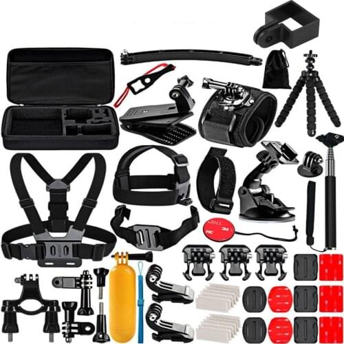 50 in 1 osmo pocket camera kit base screw Selfie stick tripod Chest strap Clip suction cup for dji osmo pocket camera gimbal