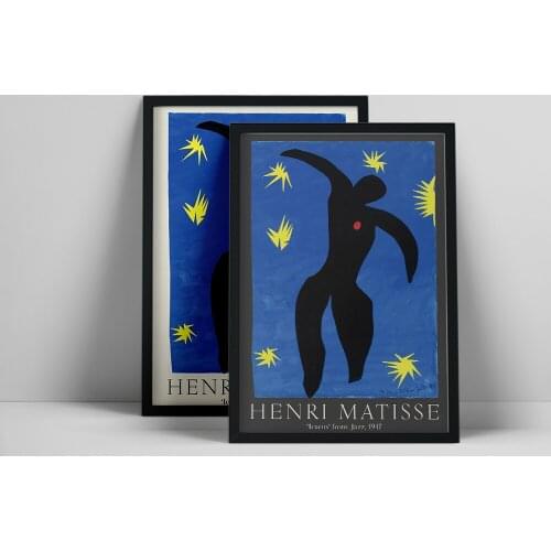 Abstract Figure Painting Henri Matisse Exhibition Canvas Posters and Prints Museum Modern Gallery Wall Art Picture Home Decor