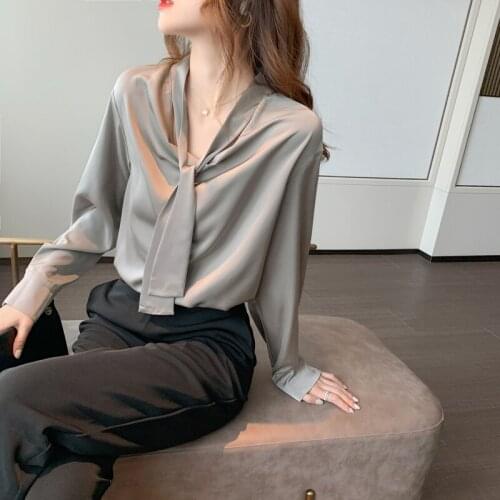 ATOFU Silk Blouses