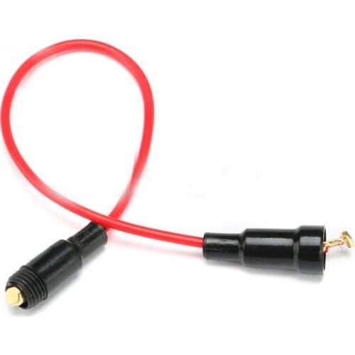 Free shipping 5*20 Fuse holder With cable 22cm with spring Cable OD 2.55mm Fuse base for 5*20 fuse
