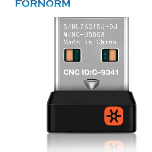 Wireless Dongle Receiver Unifying USB Adapter for Logitech Mouse Keyboard Connect 6 Device for MX M905 M950 M505 M510 M525 Etc