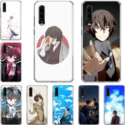 Bungou stray dogs Dazai Osamu Phone Case For Huawei P10 P20 P30 P40 Mate 30 20 10 Lite Pro P Smart Z Plus 2019 2018 Cover Coque
