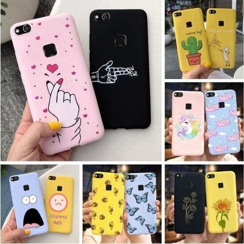 For Huawei P10 P20 Lite Case Cute Love Heart Soft Phone Case For Huawei P10 Lite WAS-LX1 P10lite P20lite ANE-LX2 Protector Cover