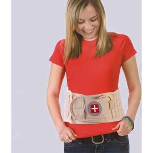 Lumbar Spinal-Air Decompression Back Belt Air Traction Waist Protector Pain Lower Support Fit for 29 Inches -49 Inch