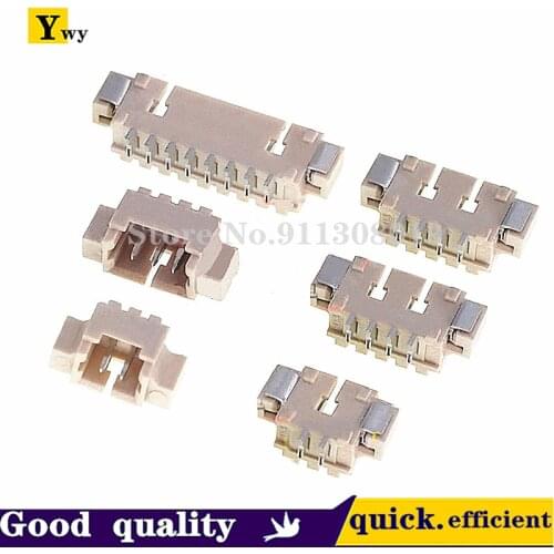 20PCS/LOT 1.25 horizontal patch 1.25mm patch holder 2/3/4/5/6/8/10P horizontal patch pin holder SMT connector