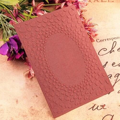 HOT plastic Love Photo Frame craft card making paper card album wedding decoration clip Embossing folders