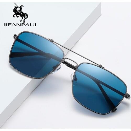 JIFANPAUL NEW Square Sunglasses Men Women Fashion UV400 Driving Eyewear Polarized Sun Glasses Retro casual Goggles free shipping