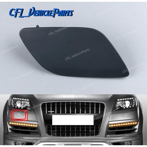 Front Right Headlight Washer Spray Cover Cap Unpainted 4L0955276G For Audi Q7 2010 2011 2012 2013 2014 2015 2016