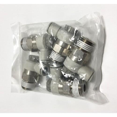 AS4201F-04-10SA AS4201F-04-12SA AS4201F-04-16SA Pneumatic components Speed regulating joint fittings AS series