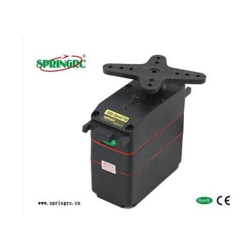 Spring 35.5kg Metal Tooth Digital Steering Machine SM S8467MW For Oil Motor Vehicle