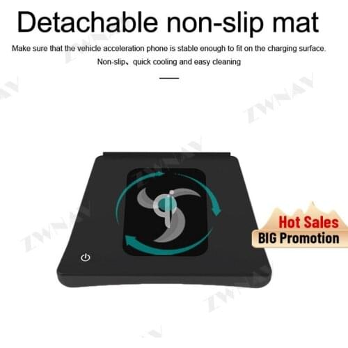 QI car fast wireleess charger for Toyota Levin 2015 2016 2017 2018 Intelligent Infrared Fast Wireless Charging Car Phone Holder