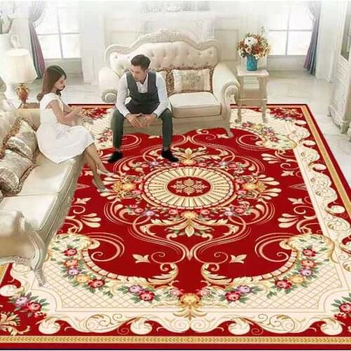 Luxurious Nordic Style Personalized Art Large Carpet Floor Mat Door Mat Anti-slip Mat Bedroom Living Room Home Decoration