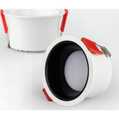 Recessed Dimmable LED Downlight 7W9W12W15W Anti-Glare LED Ceiling Lamps AC110-240V LED Spot Lights Sitting Room Bedroom Foyer P