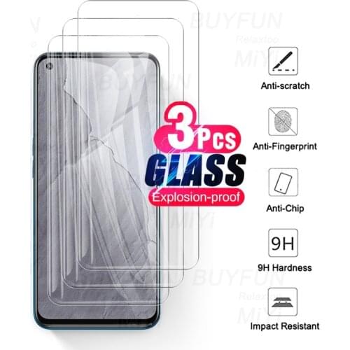 3pcs full cover protective glass for realme realmi gt master edition 5g 2021 hd explosion-proof screenprotector film guard cover