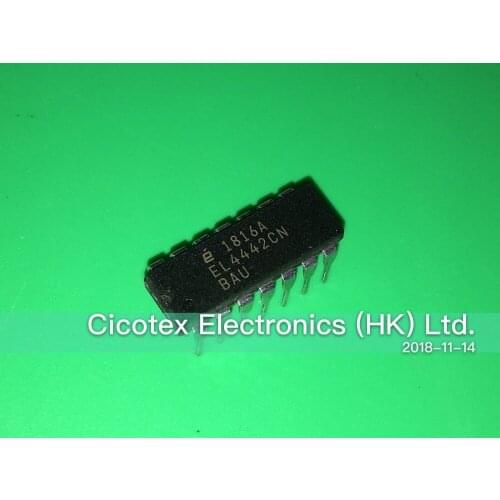 2pcs/lot EL4442CN DIP14 Multiplexed-Input Video Amplifiers EL4442N