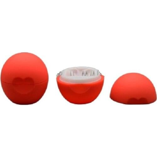 50pcs/lot Lovely Lip Balm Container Plastic Colorful Lipstick Packing DIY Cute Lip Balm Packaging Box Heart Shape Green Purple