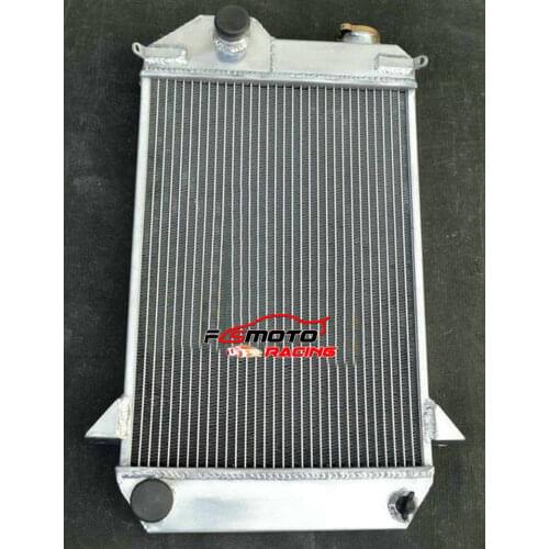 Aluminum Radiator For Triumph TR TR4 1961 1962 1963 1964 1965 62mm 3Row Manual MT