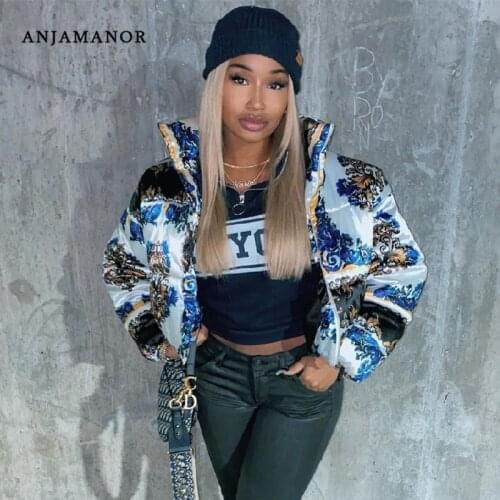 ANJAMANOR Women's Short Down Jackets