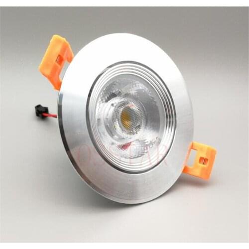 Free shipping Super 9W COB led bulb ,high lumen cob led downlight ,led recessed light,led lamp AC85-265V