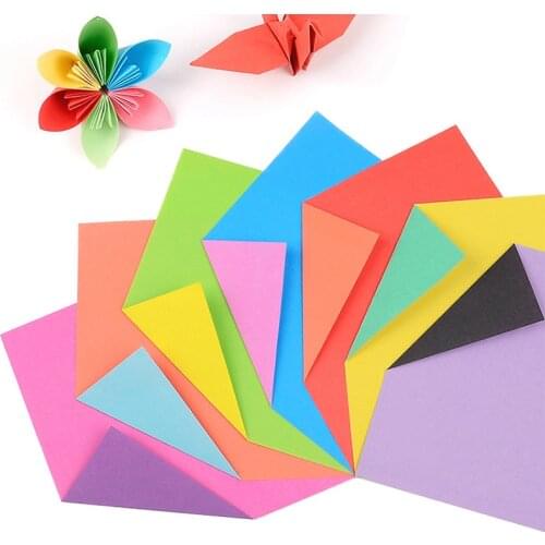 Origami Paper Home Party Wedding Supplies 24 Sheets Square DIY Scrapbooking Craft Kids Handmade Double Sided Coloured 15*15cm