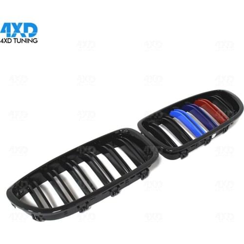 F10 ABS Front Grille For BMW F10 & F10 M5 Plastic Front Bumper lip Front Grille Gloss Black 2010-2014 2015 2016 2017 2018 2019