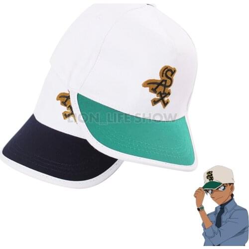 Detective Conan Hattori Heiji Hat Cap Adjustable Embroidery Canvas Holiday Vacation Daily Baseball Cosplay Accesories 2 colors