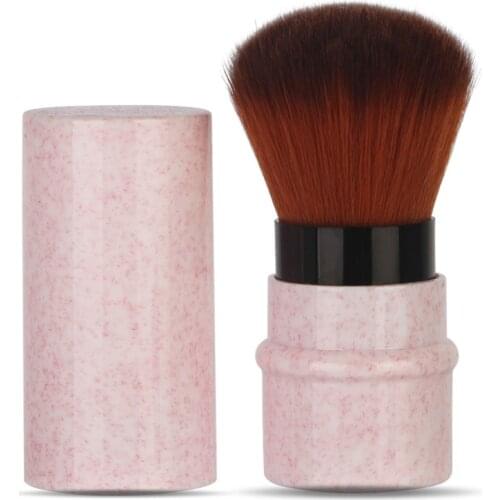 Makeup Powder Blush Beauty Brushes Adjustable ConvenientTravel Cosmetic Brushes Professional BrushesMini Retractable Foundation