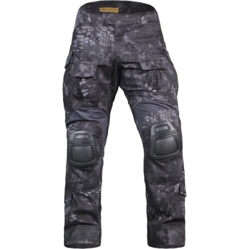 Kryptek Typhon Emerson G3 Pants with knee pads Combat Tactical airsoft Pants EM7036