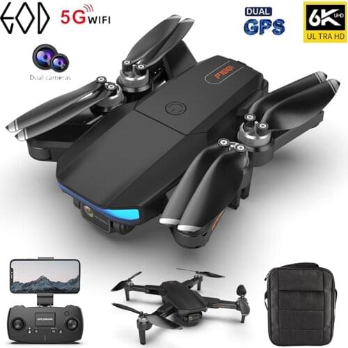 2021 New RC GPS Drone 6K HD Camera Professional 5G WIFI Brushless Motor Foldable Quadcopter Aerial Photography FPV Toys For Boys