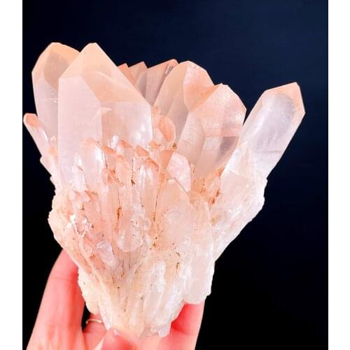 New!!! Beautiful Natural Orange Quartz Crystal Healing Decoration