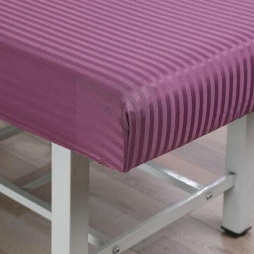 Pure Color Massage Table Bed Fitted Sheet Elastic Full 190*80cm Treatment Massage Cover Bed Rubber SPA Cover Hole Band Face Q2S6