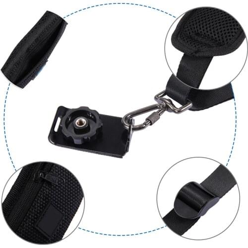 Camera Shoulder Sling Strap Quick Release Adjustable Camera Neck Strap For SLR DSLR Cameras Shock-Absorbing Strap Black