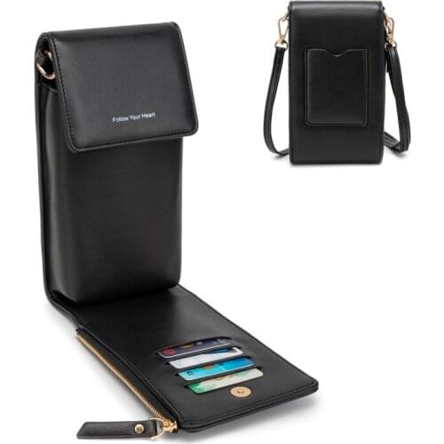 New Women PU Leather Shoulder bags Female Large Capacity Crossbody Bags Girls Multi-functional Handbag Phone Purse Dropshipping