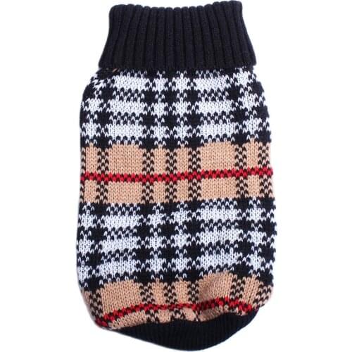 Dog Cat Knited Sweater Jumper Striped Puppy Coat Jacket Winter Warm Clothes Apparel 5 sizes