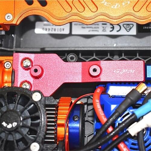 Rear Chassis Link Protective Cover Protector for TRAXXAS 1/10 Maxx Monster Truck -89076-4 RC Car