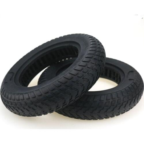 10*2 10*2.5 Non-inflatable Semi-Solid Tire with Inner Holes for 10 Inch Electric Scooter/ Durable Rubber Explosion-proof Tyres
