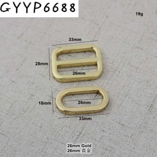 2sets 25sets 26mm 20mm 4colors Bags Handbags shoulder strap Webbing adjustment Slider buckle Welded Square buckle Suspenders