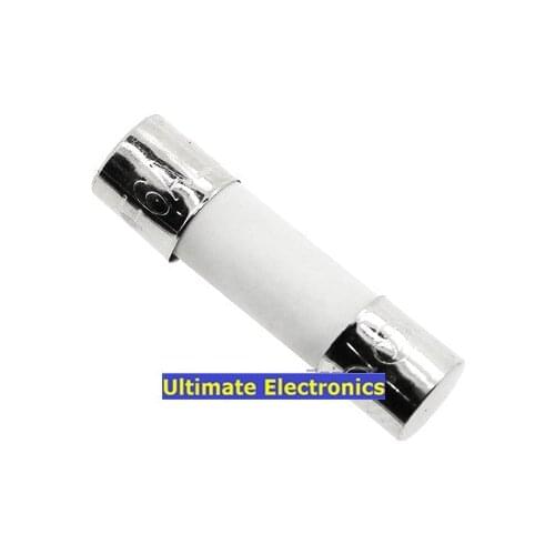 20PCS Ceramic fuse tube 5*20 250V fast break F 1A/2A/3A/4A/5A/6.3A/8A/10A/15A/20A