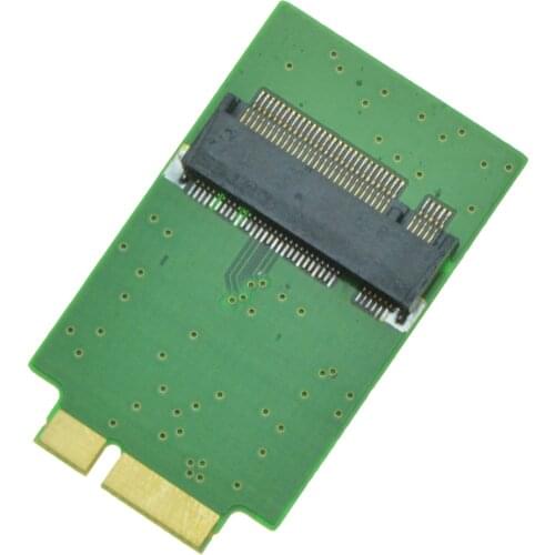 M.2 SSD Adapter replace For Macbook Air 2010 2011 A1369 A1370 SSD 12+6pin to B + M Key NGFF Drives Card