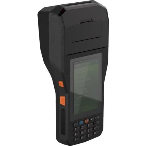 Android 6.0 OS 80mm label printer with 1D/2D Barcode Scanner RFID reader 4G communication