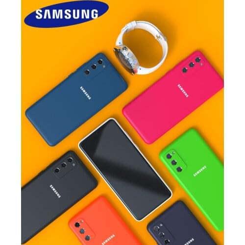 S20 case For S20Plus S20Ultra new type caseNew Upgrade Camera Protector Cases Solid color Liquid Silicone S20FE Phone Case