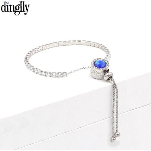 Синие браслеты Dinglly China At AliExpress