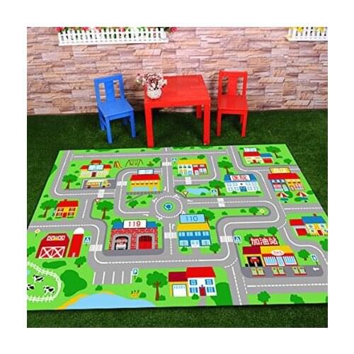 Designer Runway Kids Rug,Cute Cartoon Children Carpet,Modern Rug For Living Room