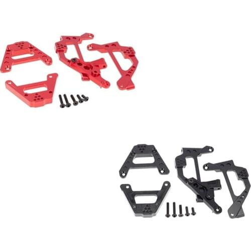 For Axial SCX10 III AXI03007 1/10 RC Crawler Upgrade Parts Metal Shock Absorber Tower Holder Adjustable Damper Mount
