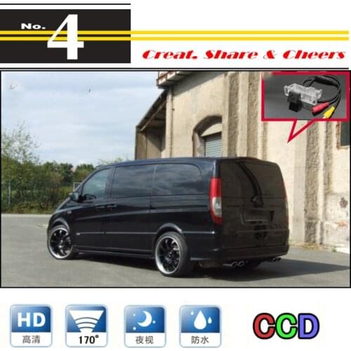 For Mercedes Benz MB Valente High Quality Rear View Back Up Waterproof Camera Car Camera For PAL / NTSC | Function RCA Connector