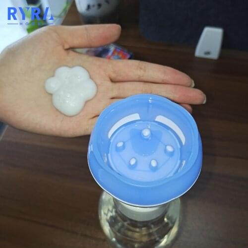 Soap Bottle Foaming Lotions Household Refillable Bottle Head Pump Head Soap Bear Paw Type Foam Pump Head For Kitchen Bathroom