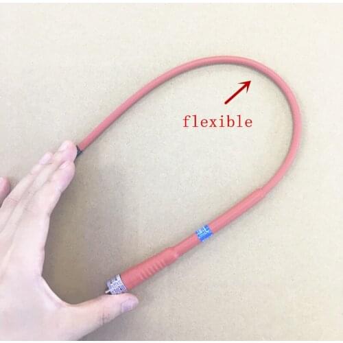 Flexible Whip UHF 400-470MHZ High Gain SMA Female antenna for Kenwood BaoFeng,TYT,Quansheng,PuXing, etc. walke tailke Red Color