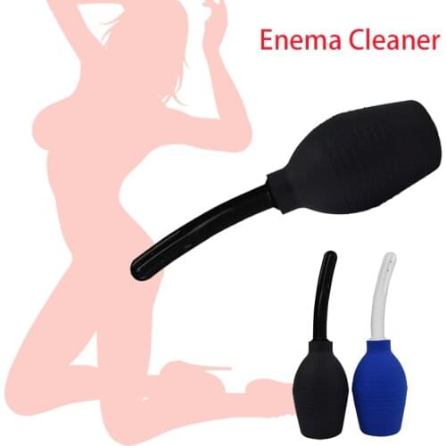 Enema Syringe Medical Rubber Enema Oral Irrigator Female Vagina Anal Shower Cleaner For Feminine Hygiene Enema Anal Cleaning